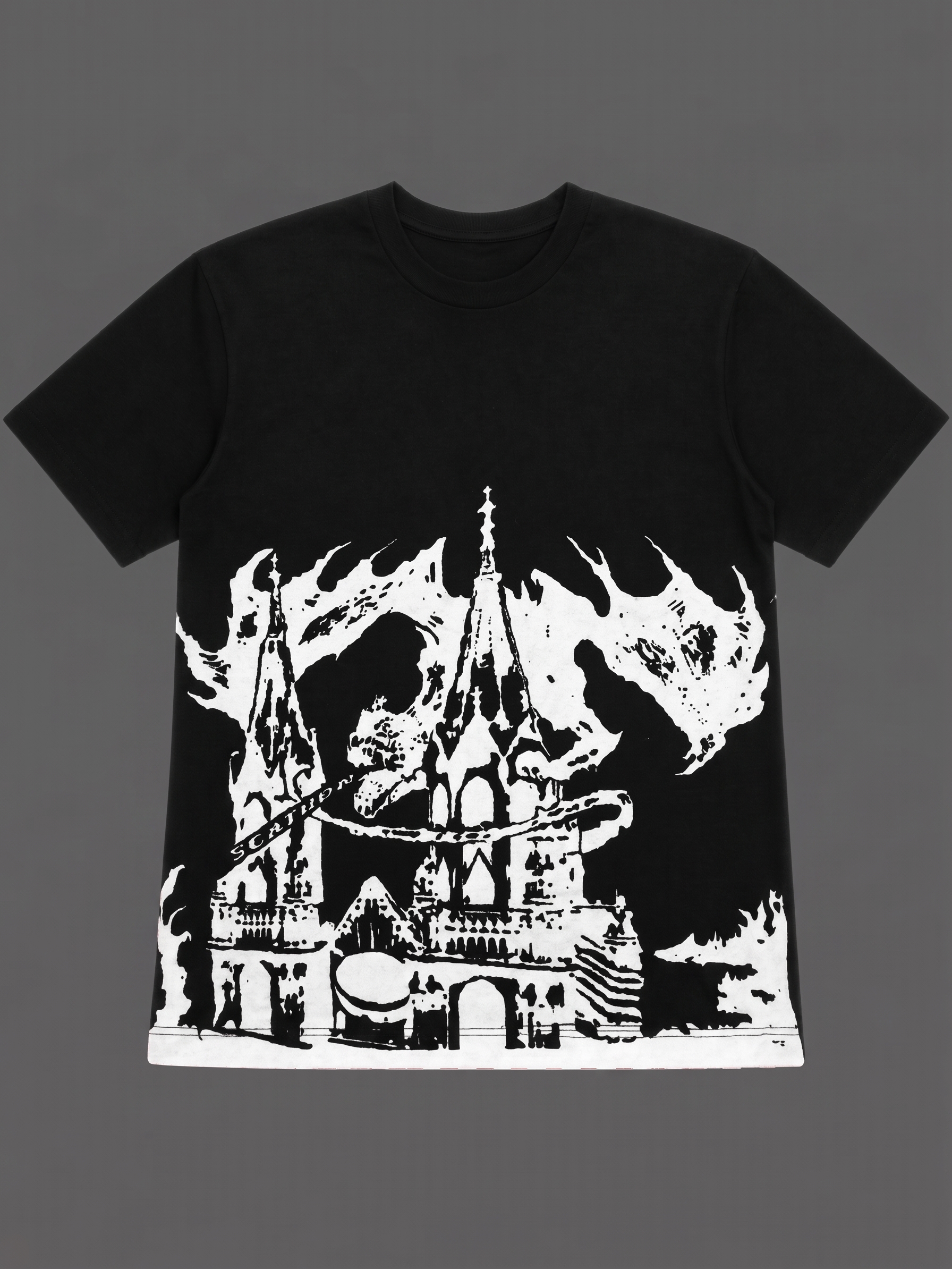 Camiseta Cathedral Preta — Preto